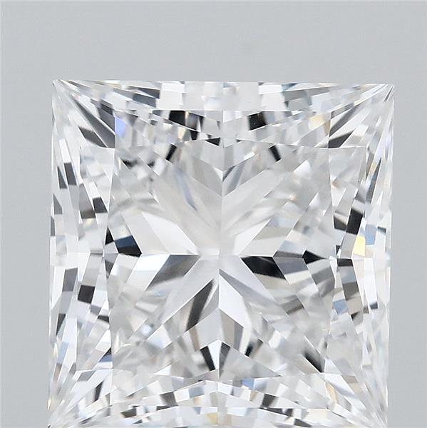 3.26ct Princess E VVS2 Lab Created Diamond