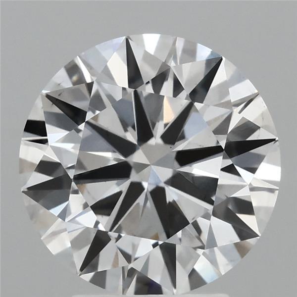 3.57ct Round E VS2 Lab Created Diamond
