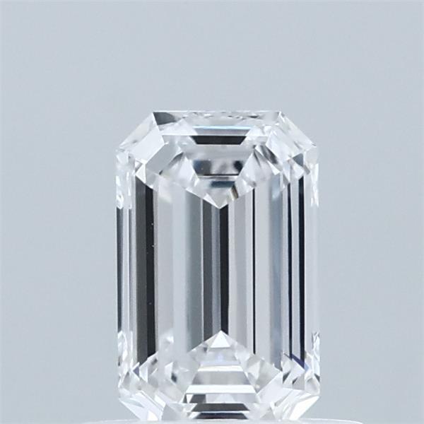 0.62ct Emerald D VVS2 Lab Created Diamond