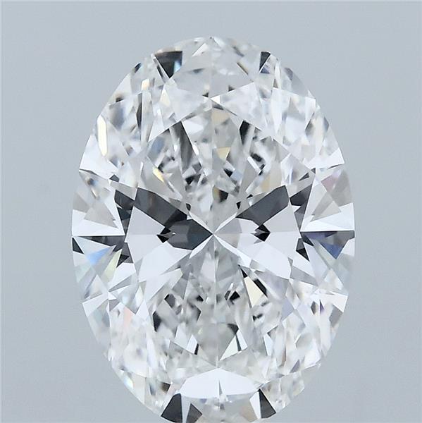3.01ct Oval E VVS2 Lab Created Diamond