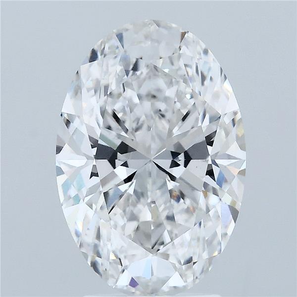 3.26ct Oval E VS1 Lab Created Diamond