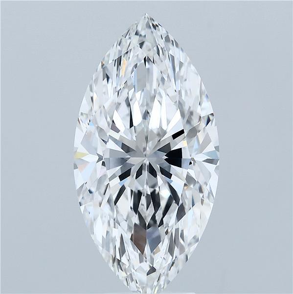 5.03ct Marquise E VVS2 Lab Created Diamond