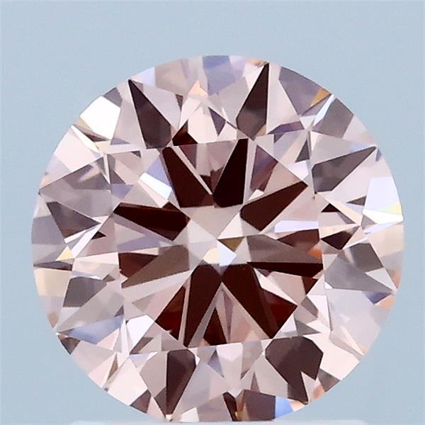 1.5ct Round FANCY INTENSE PINK VVS2 Lab Created Diamond