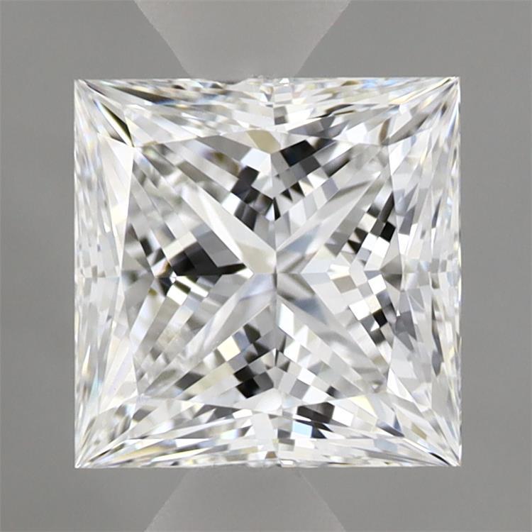 1.73ct Princess D VVS2 Lab Created Diamond