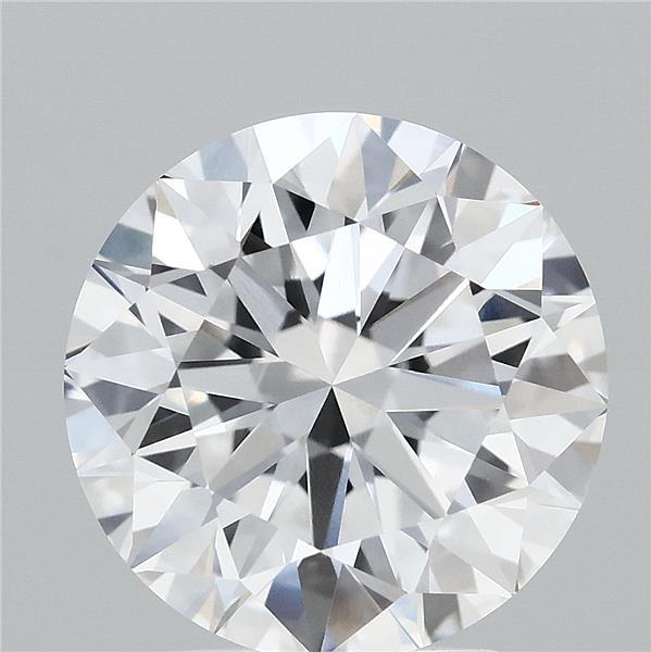 3.02ct Round D VVS1 Lab Created Diamond