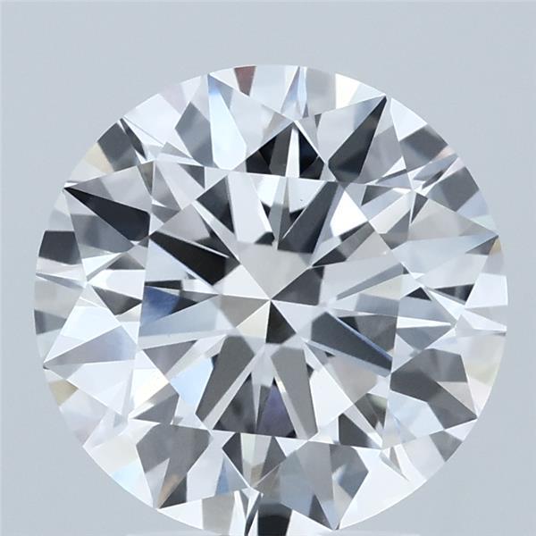 3.01ct Round E VVS2 Lab Created Diamond