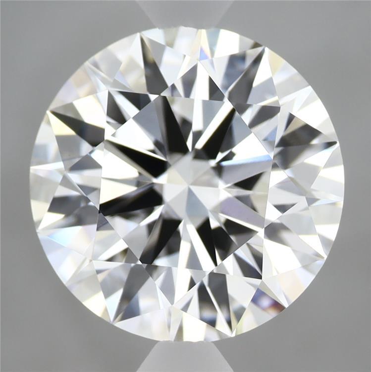 5.01ct Round F VVS2 Lab Created Diamond
