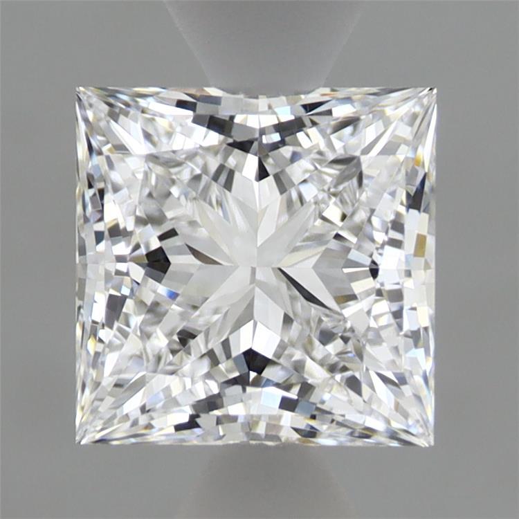 1.57ct Princess D VVS2 Lab Created Diamond
