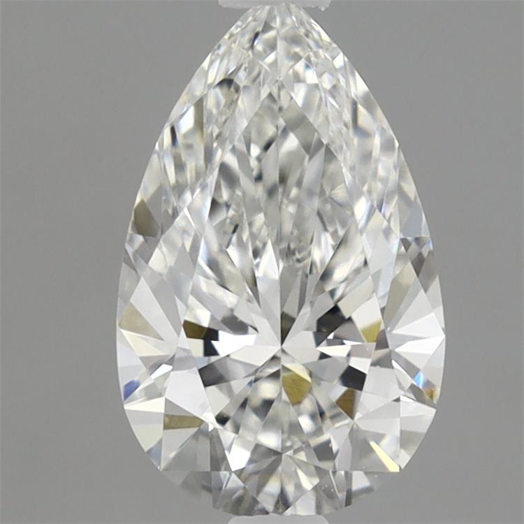 0.95ct Pear E VVS2 Lab Created Diamond