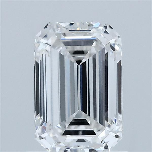1.15ct Emerald E VVS1 Lab Created Diamond