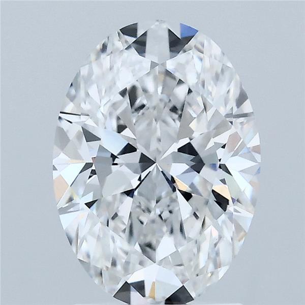 2.09ct Oval E VVS2 Lab Created Diamond