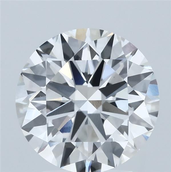 3ct Round F VS1 Lab Created Diamond