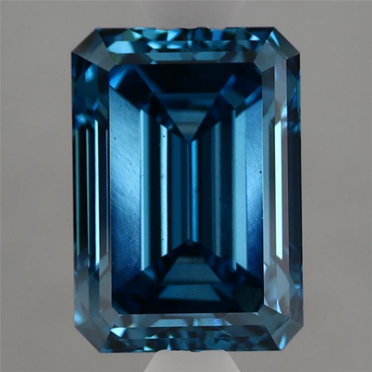 3ct Emerald  VS1 Lab Created Diamond