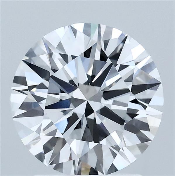 2.09ct Round D VVS2 Lab Created Diamond