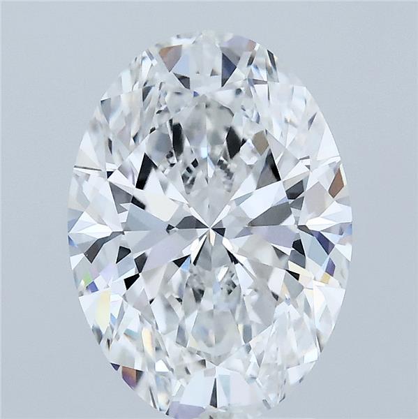 3.01ct Oval E VVS2 Lab Created Diamond