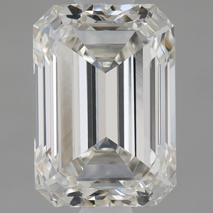 0.94ct Emerald G VVS2 Lab Created Diamond