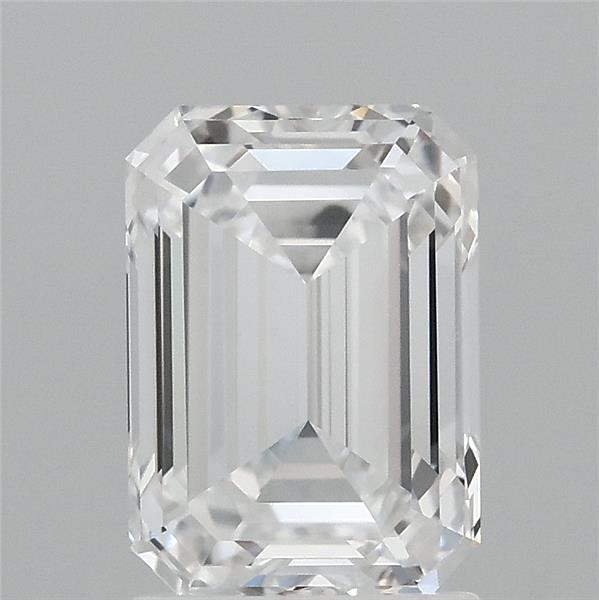 2.05ct Emerald E VVS1 Lab Created Diamond