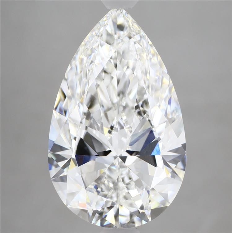 4.82ct Pear E VVS2 Lab Created Diamond