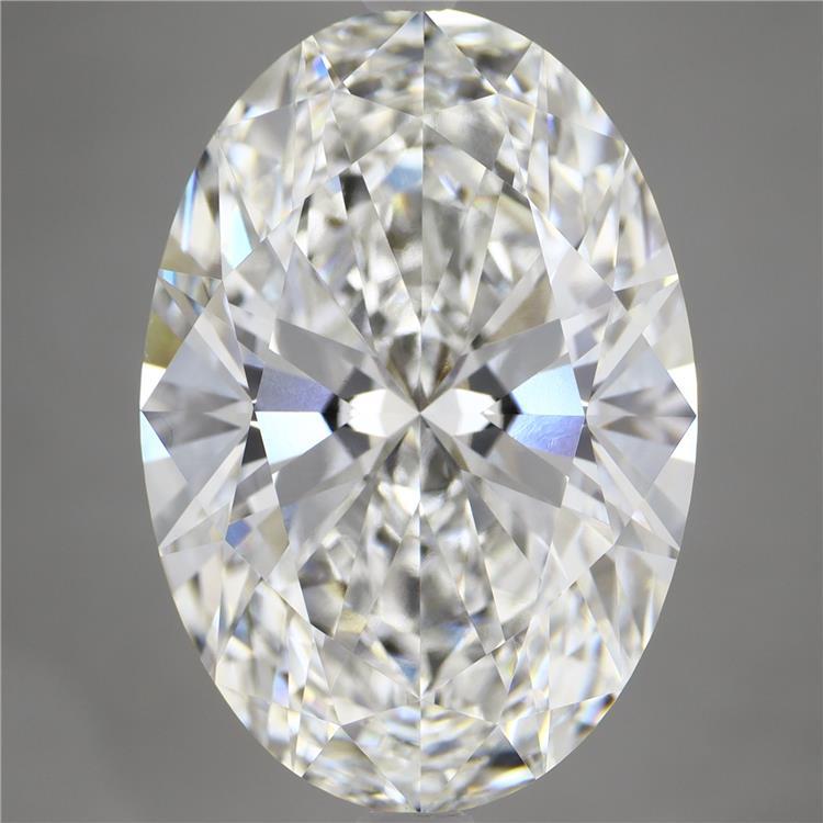 10.07ct Oval F VVS2 Lab Created Diamond