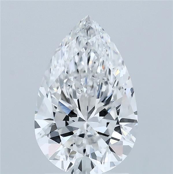 2ct Pear E VVS2 Lab Created Diamond