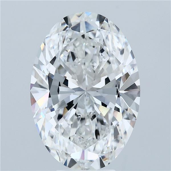 7.54ct Oval D VVS2 Lab Created Diamond