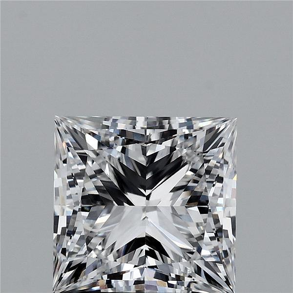 3.57ct Princess E VVS2 Lab Created Diamond