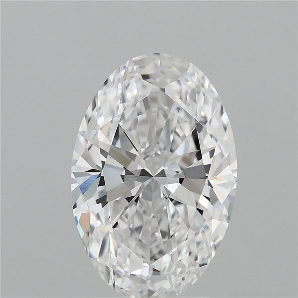 3.08ct Oval D VVS1 Lab Created Diamond
