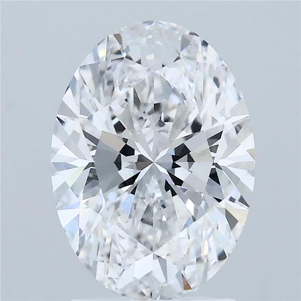 2.08ct Oval D VVS2 Lab Created Diamond