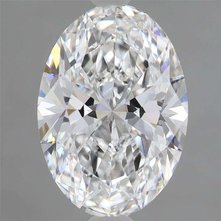 2.07ct Oval D VVS2 Lab Created Diamond