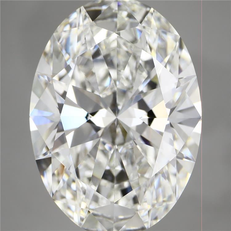 10.1ct Oval E VVS2 Lab Created Diamond