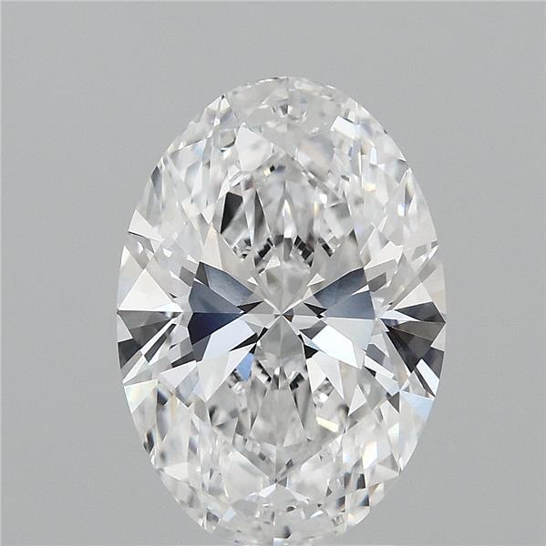 3.07ct Oval D VVS1 Lab Created Diamond