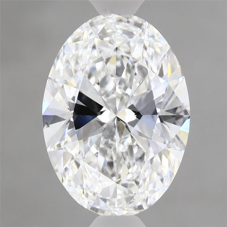 1.59ct Oval D VVS2 Lab Created Diamond