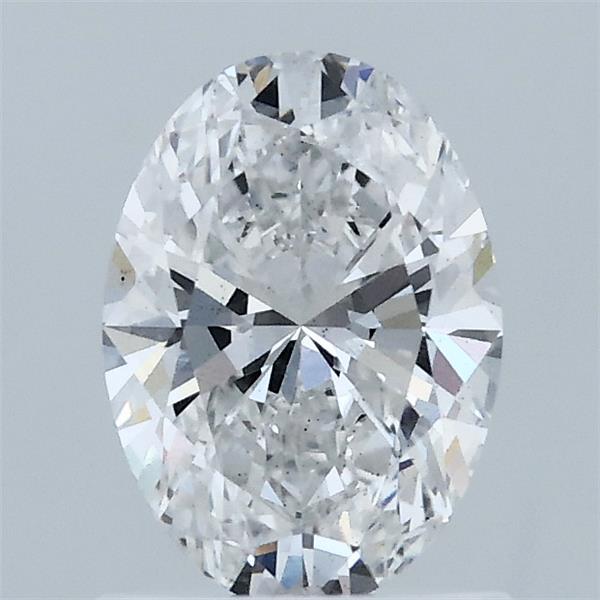 1ct Oval D VS2 Lab Created Diamond