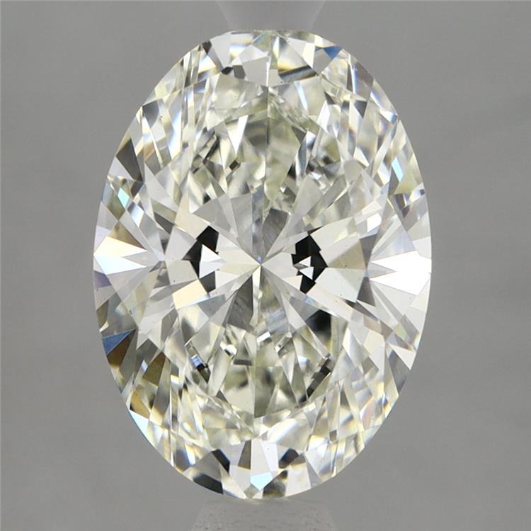 3.13ct Oval H VS1 Lab Created Diamond