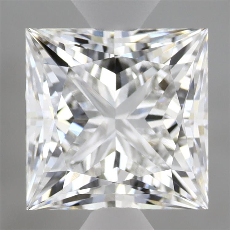 3.08ct Princess E VVS2 Lab Created Diamond