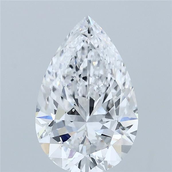 1.9ct Pear D VVS2 Lab Created Diamond