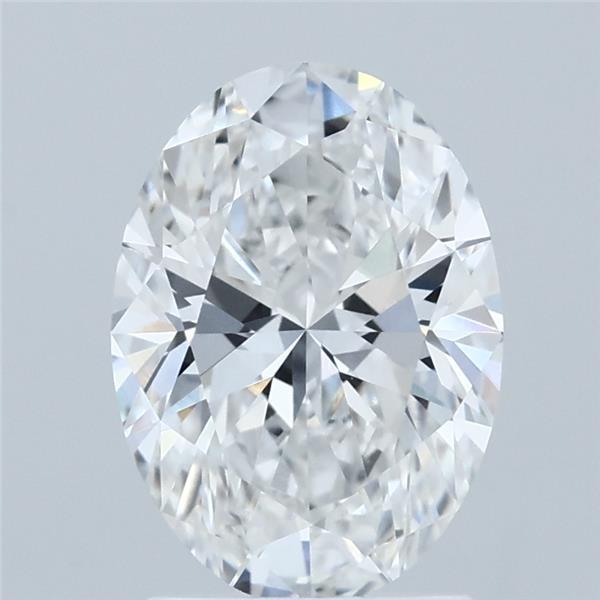 2.01ct Oval E VVS1 Lab Created Diamond