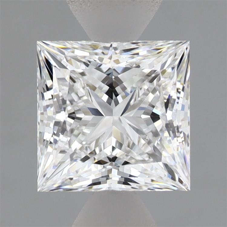 1.59ct Princess D VVS2 Lab Created Diamond