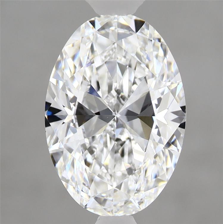 2.06ct Oval D VVS2 Lab Created Diamond