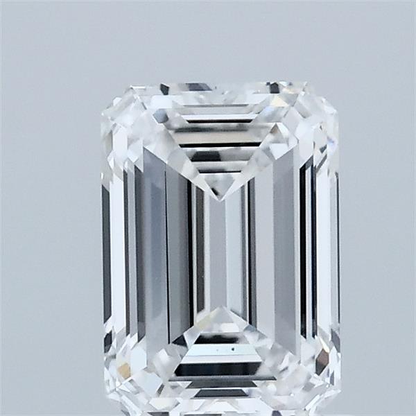 1.06ct Emerald D VVS1 Lab Created Diamond