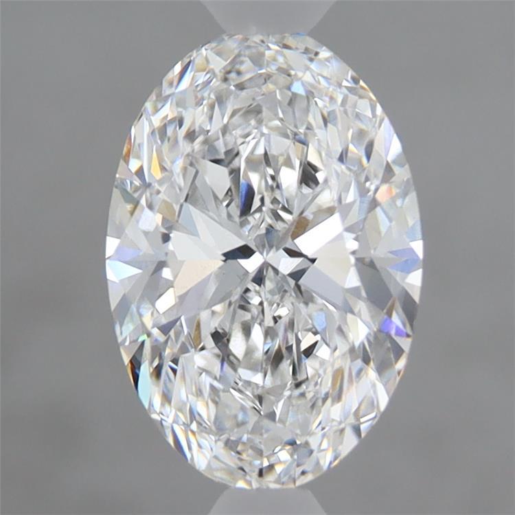 1.55ct Oval D VVS2 Lab Created Diamond