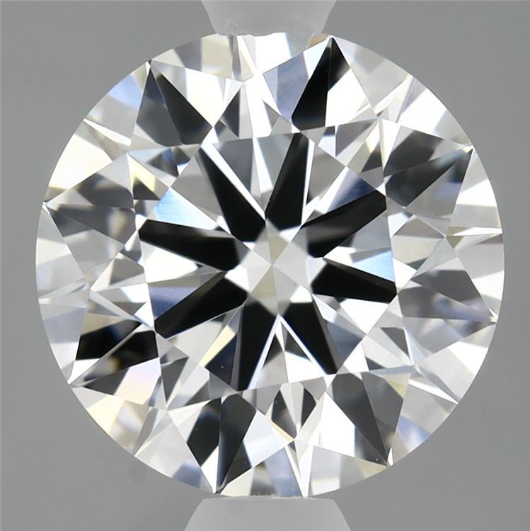 2.83ct Round F VVS2 Lab Created Diamond