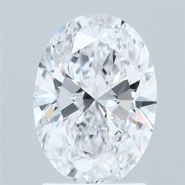 1.88ct Oval D VVS2 Lab Created Diamond