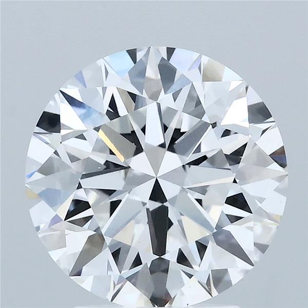 3.05ct Round D VS1 Lab Created Diamond