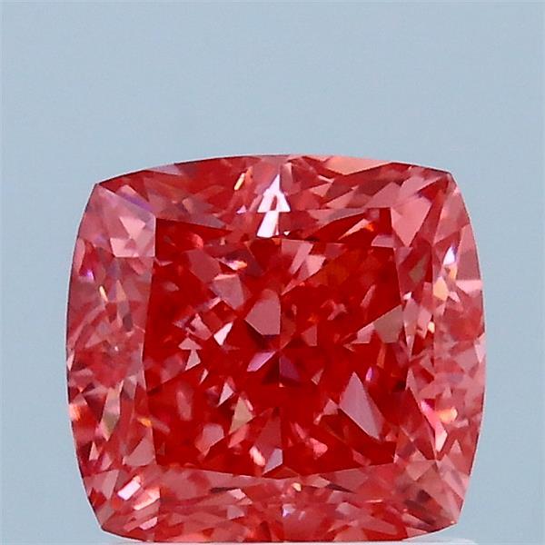 1.62ct Cushion FANCY VIVID PINK VVS2 Lab Created Diamond