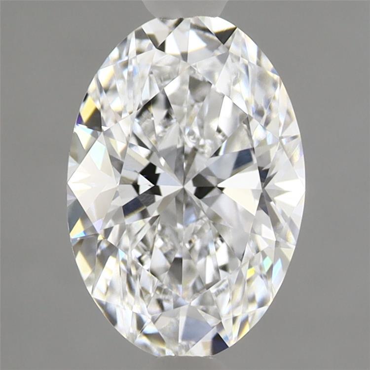 1.56ct Oval D VVS2 Lab Created Diamond