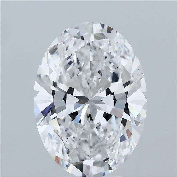 5ct Oval E VS1 Lab Created Diamond
