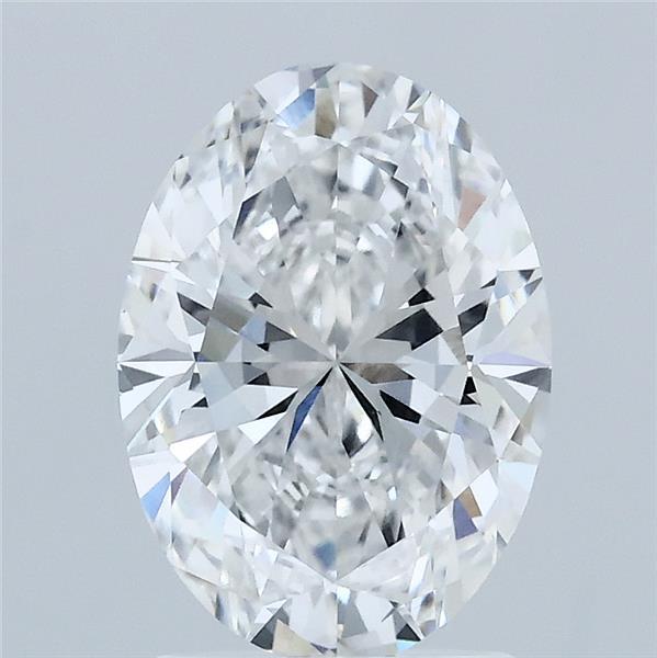 2ct Oval D VVS2 Lab Created Diamond