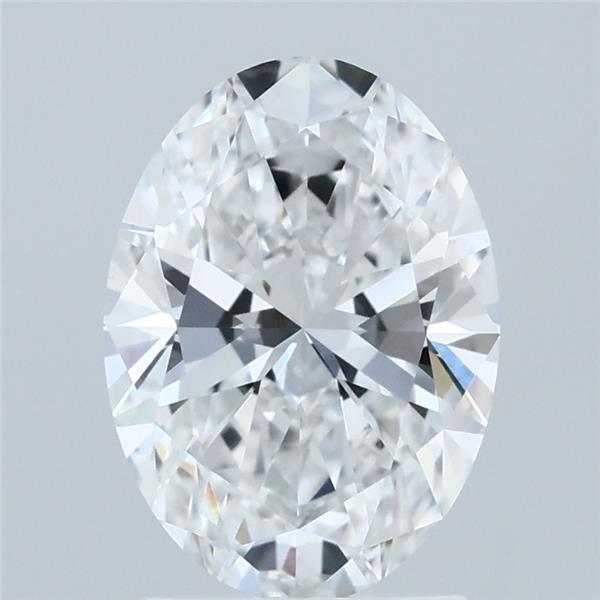 2ct Oval D VS1 Lab Created Diamond