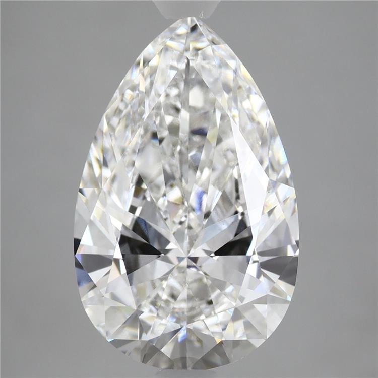 4.5ct Pear E VS1 Lab Created Diamond
